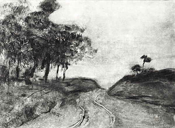 Edgar Degas Die Strasse Wandbild
