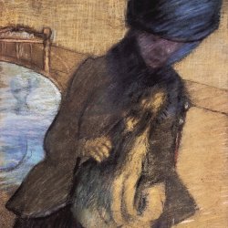 Edgar-Degas-Mary-Cassatt-mit-Huendchen