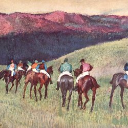 Edgar-Degas-Rennpferde-Das-Training