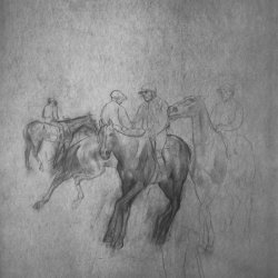Edgar-Degas-Vier-Jockeys-vor-dem-Start
