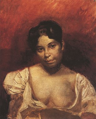 Eugene Delacroix Aspasia 1 Wandbild