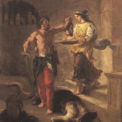 Eugene-Delacroix-Die-Enthauptung-Johannes-des-Taeufers