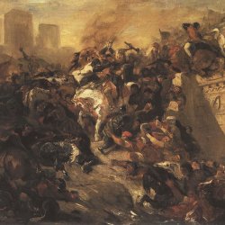 Eugene-Delacroix-Die-Schlacht-von-Taillebourg