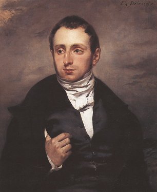 Eugene Delacroix Dr Francoise Marie Desmaisons Wandbild