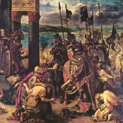 Eugene-Delacroix-Einnahme-Istanbuls-durch-die-Kreuzritter