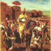 Eugene-Delacroix-Portrait-des-Sultans-von-Marokko