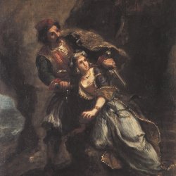 Eugene-Delacroix-Selim-und-Suleika-1