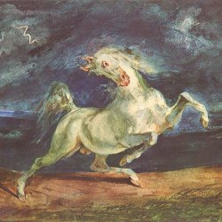 Eugene-Delacroix-Vor-dem-Blitz-scheuendes-Pferd