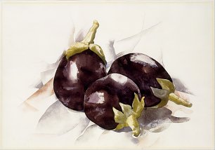 Charles Demuth Eggplants Wandbild