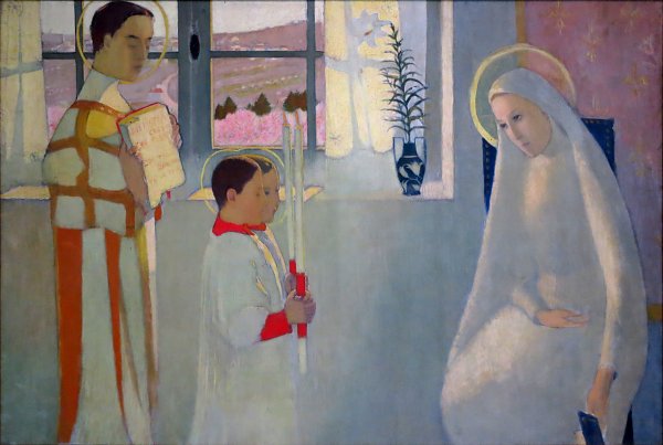 Maurice Denis Le Mystere Catholique Wandbild