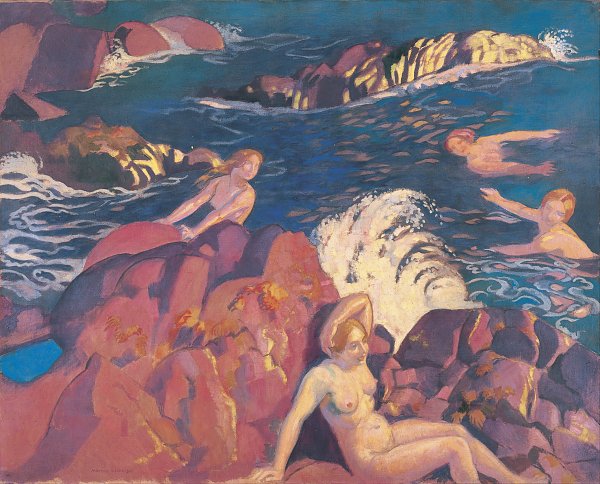 Maurice Denis Wave Wandbild