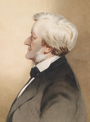 Karl Wilhelm Diefenbach Richard Wagner Wandbild