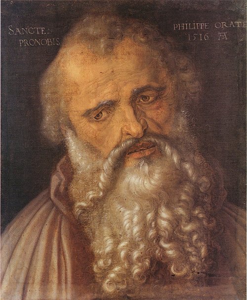 Albrecht Duerer Apostel Philippus Wandbild