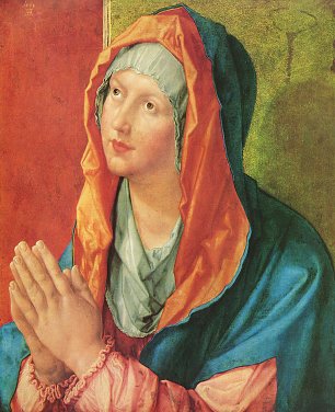 Albrecht Duerer Betende Maria Wandbild