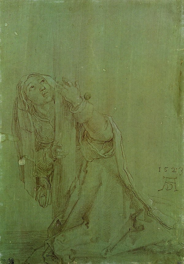 Albrecht Duerer Hl Magdalena unter dem Kreuz