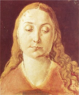 Albrecht Duerer Kopf der Maria 1 Wandbild
