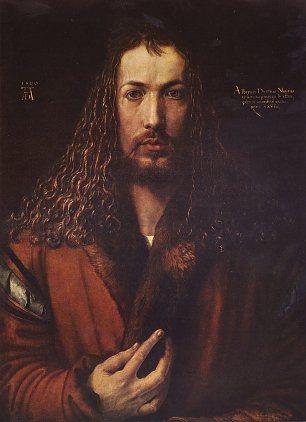 Albrecht Duerer Selbstportraet 2 Wandbild