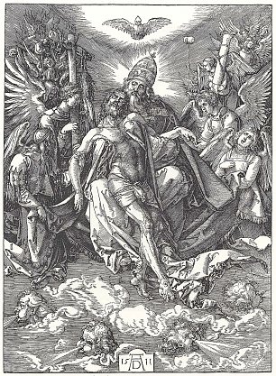 Albrecht Duerer Heilige Dreifaltigkeit Wandbild