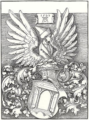Albrecht Duerer Wappen Duerers Wandbild
