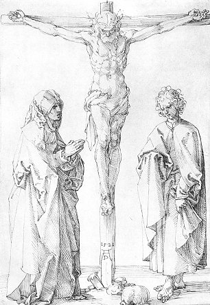 Albrecht Duerer Kreuzigung Christi Wandbild