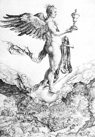 Albrecht Duerer Nemesis Wandbild