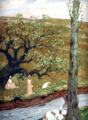 Fritz Erler Im Fruehling