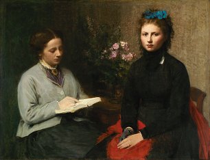 Henri Fantin Latour A Leitura Wandbild