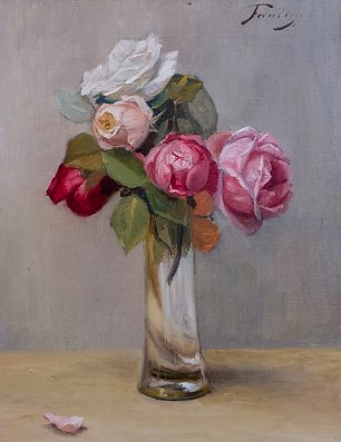 Henri Fantin Latour Bouquet de fleurs Wandbild