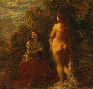 Henri Fantin Latour Dawn Wandbild