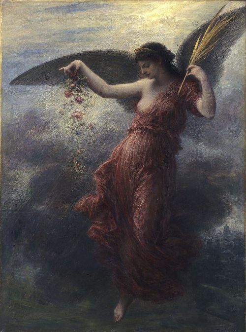 Henri Fantin Latour Immortality Wandbild