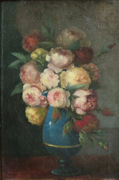 Henri Fantin Latour Peonies in a Vase Wandbild