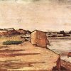 Giovanni-Fattori-Huette-an-einem-Strand