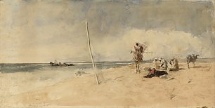 Maria Fortuny African Beach Wandbild