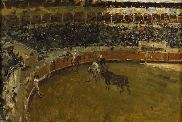Maria Fortuny La corrida de toros Wandbild