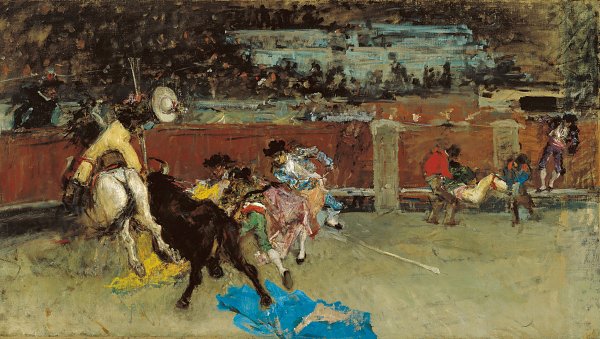 Maria Fortuny Marsal Bullfight Wandbild