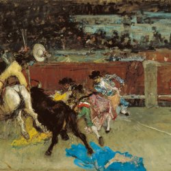 Maria-Fortuny-Marsal-Bullfight