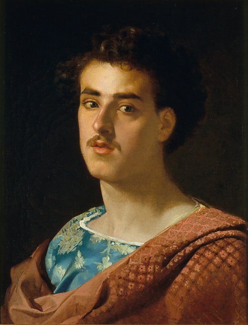 Maria Fortuny Self portrait Wandbild
