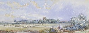 Myles Birket Foster Spring time Wandbild