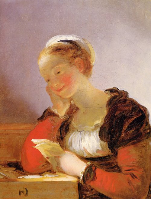 Jean Honore Fragonard The Letter Wandbild