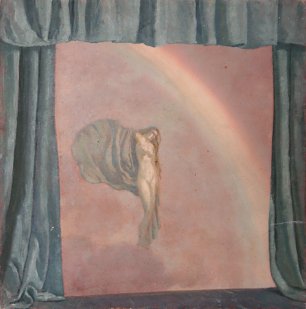 Max Frey Akt Wandbild
