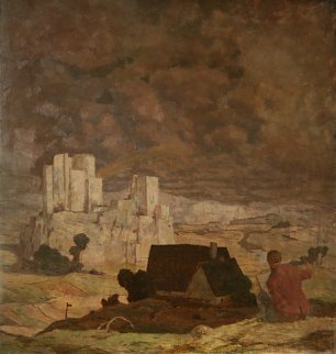 Max Frey Burgenland Wandbild