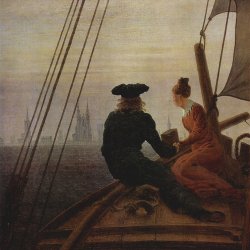 Caspar-David-Friedrich-Auf-dem-Segler-Detail