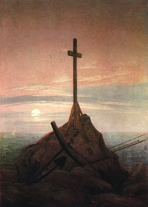 Caspar David Friedrich Das Kreuz an der Ostsee Wandbild
