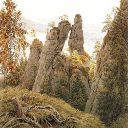 Caspar-David-Friedrich-Das-Tor-auf-dem-Neurathen