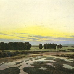 Caspar-David-Friedrich-Das-grosse-Gehege