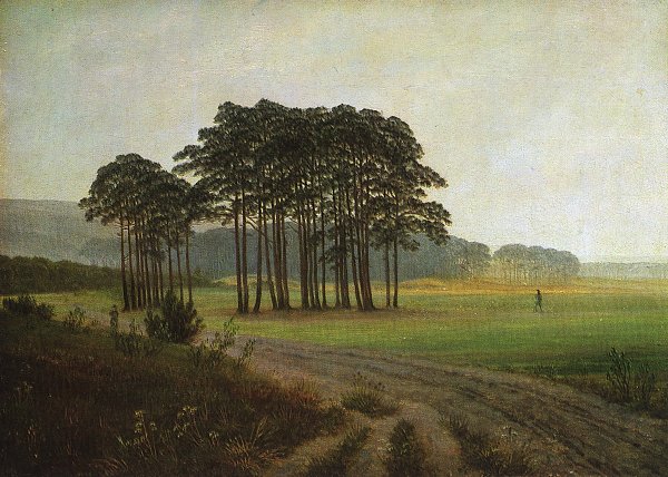 Caspar David Friedrich Der Mittag Wandbild