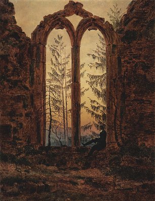 Caspar David Friedrich Der Traeumer Wandbild