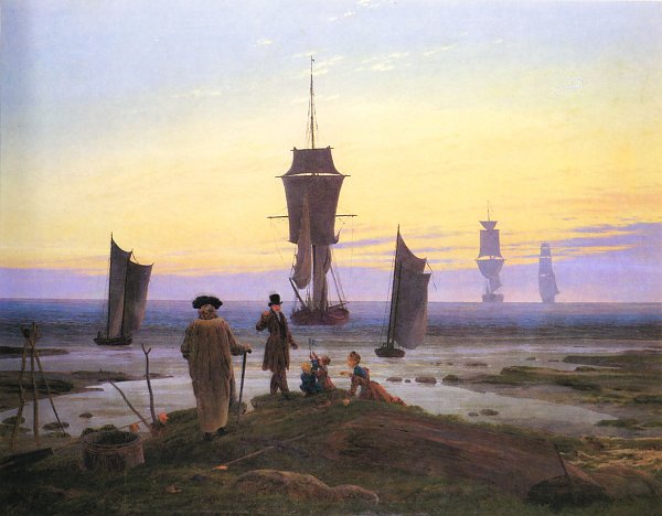 Caspar David Friedrich Die Lebensstufen Wandbild