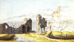 Caspar David Friedrich Die Ruine des Klosters Eldena Wandbild