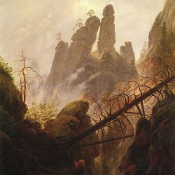 Caspar-David-Friedrich-Felsenschlucht